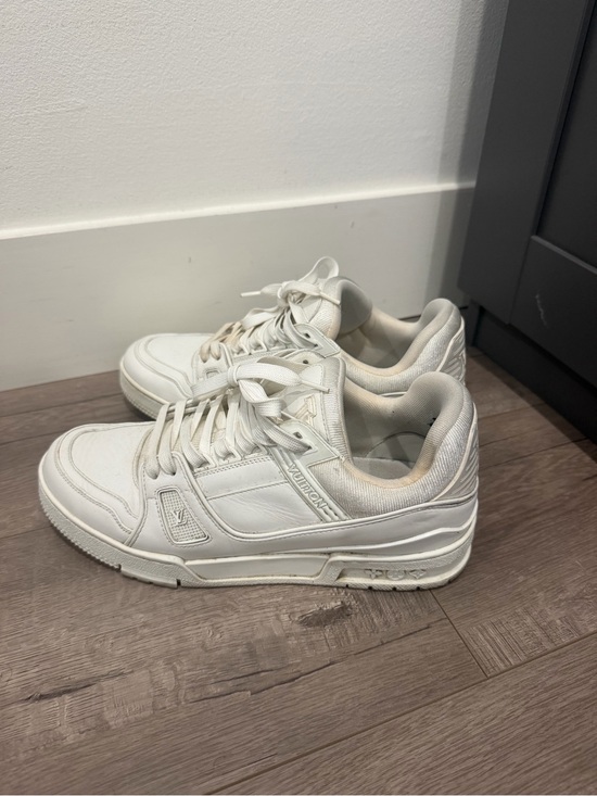 Louis Vuitton Other - Louis Vuitton White and Off-White Men's Low-Top Sneakers